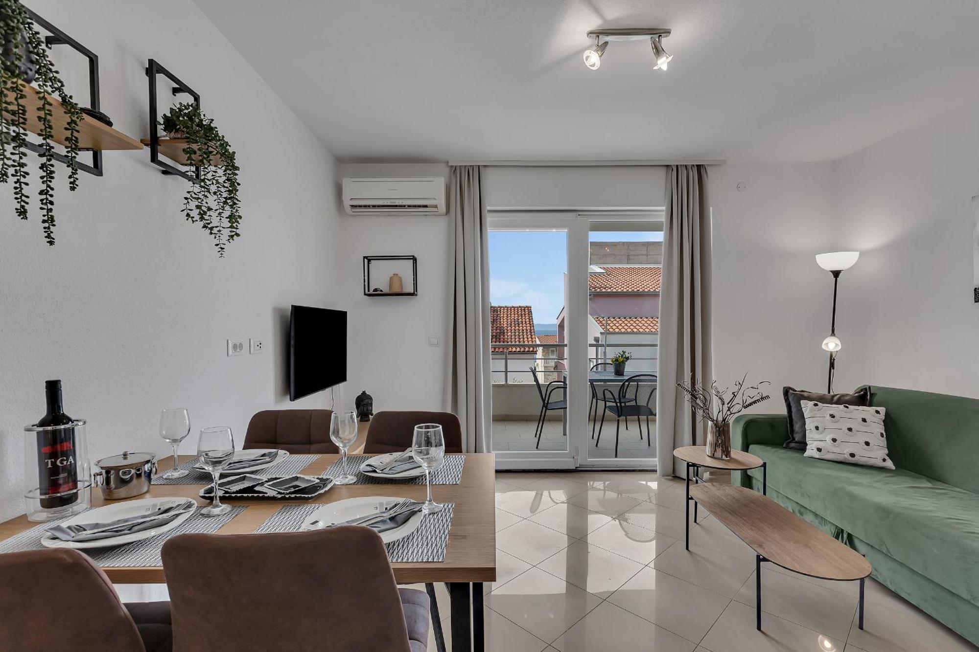 Marinero Apartamento Makarska Exterior foto